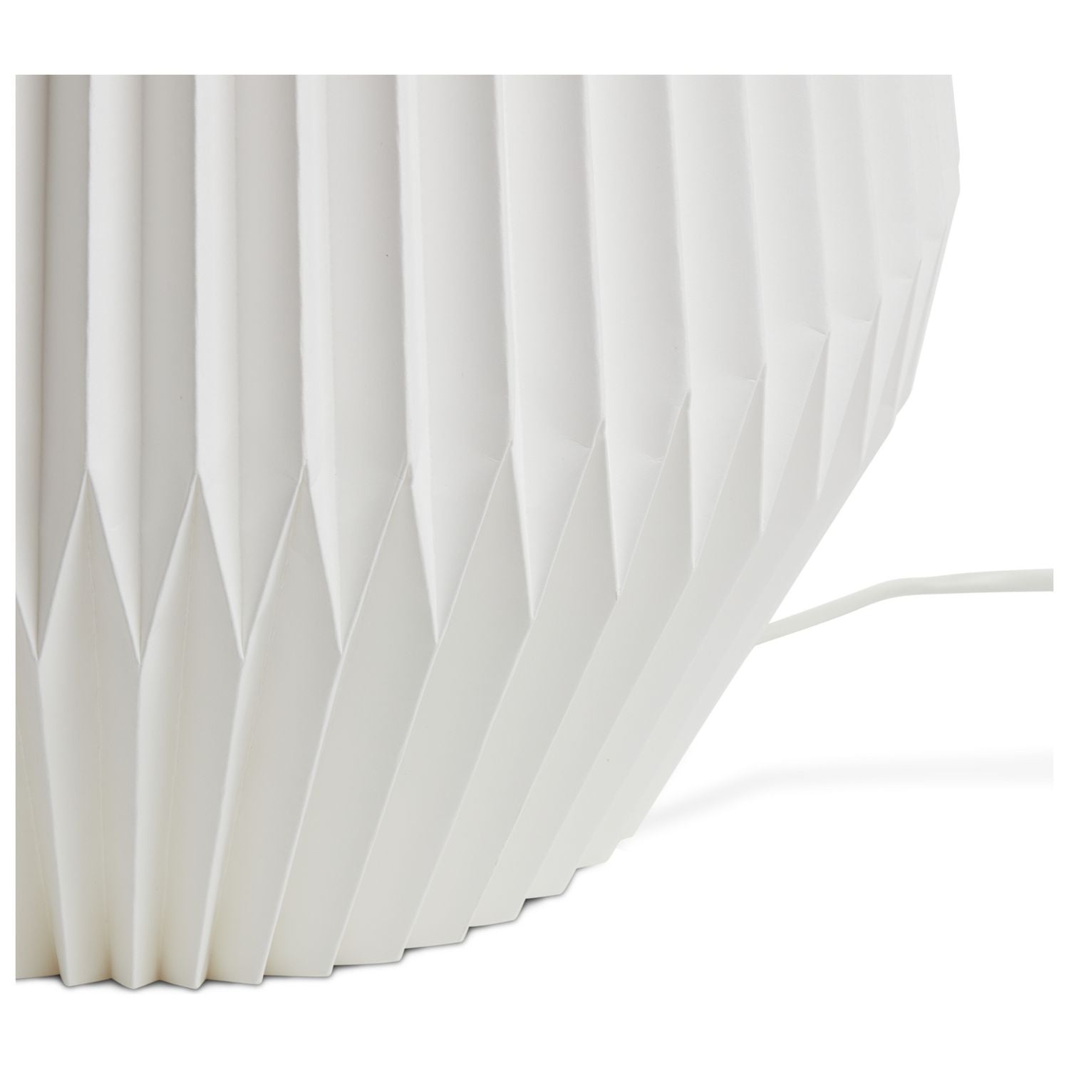 Habitat Origami column floor lamp in white, UK version