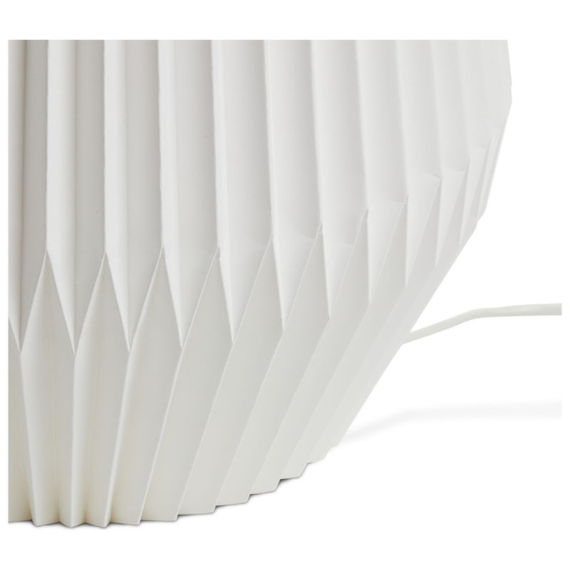 Habitat Origami column floor lamp in white, UK version