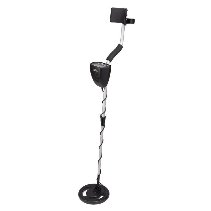 National Geographic metal detector with waterproof coil, adjustable sensitivity, imported from the UK