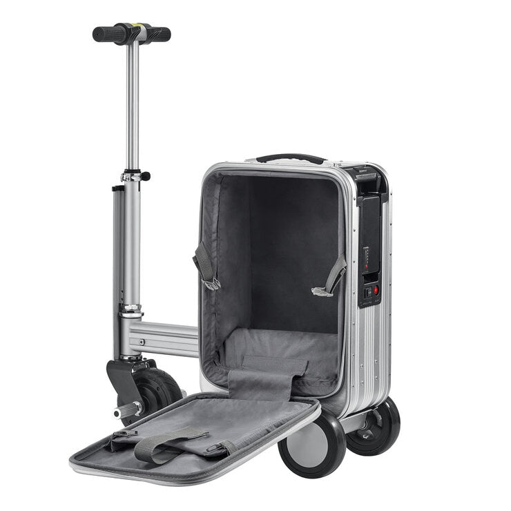 Airwheel SE3S electric rideable suitcase Silver (British brand)