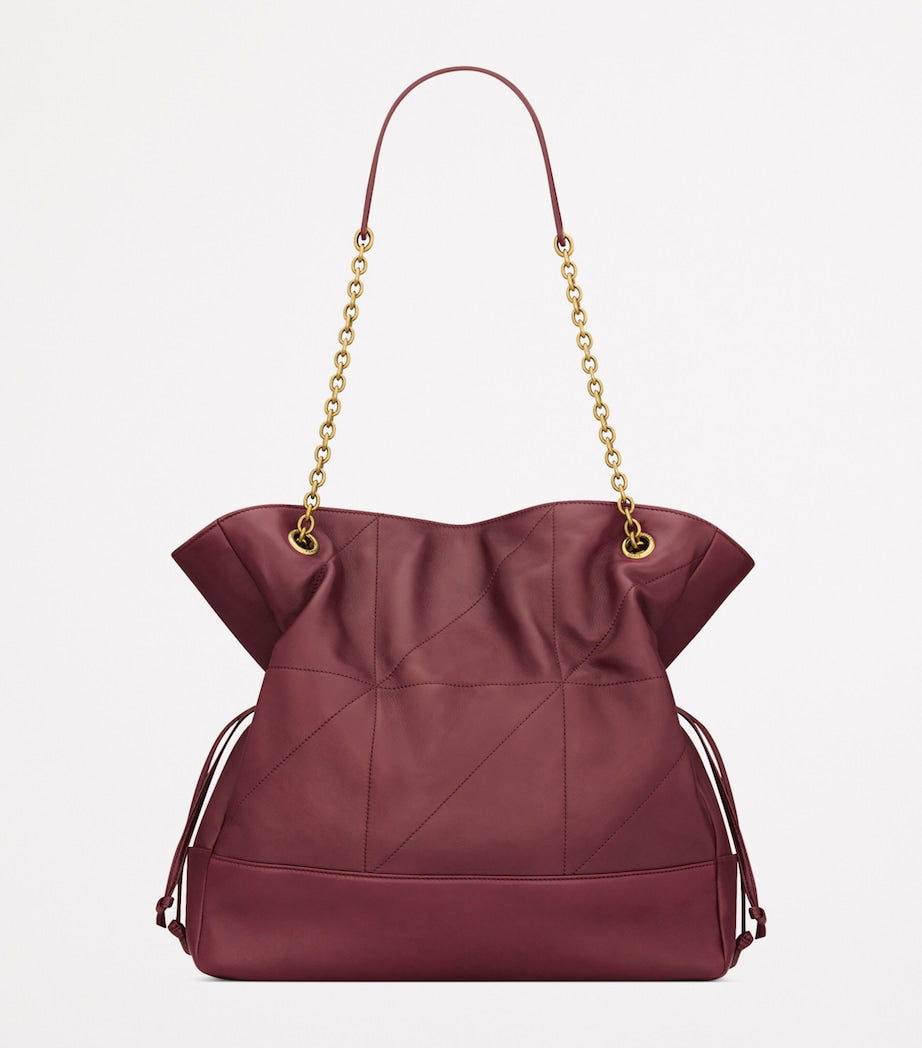 Saint Laurent Jamie shoulder bag nappa leather Cassandre monogram, imported from the UK