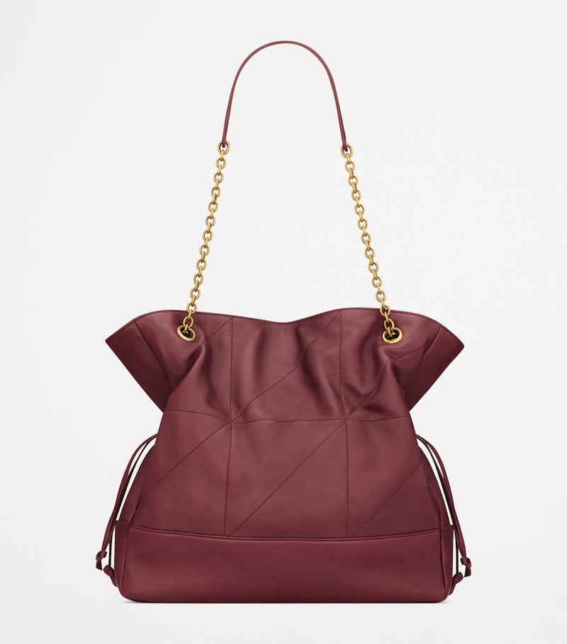 Saint Laurent Jamie shoulder bag nappa leather Cassandre monogram, imported from the UK