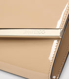 Jimmy Choo Emmie patent leather clutch bag, UK version