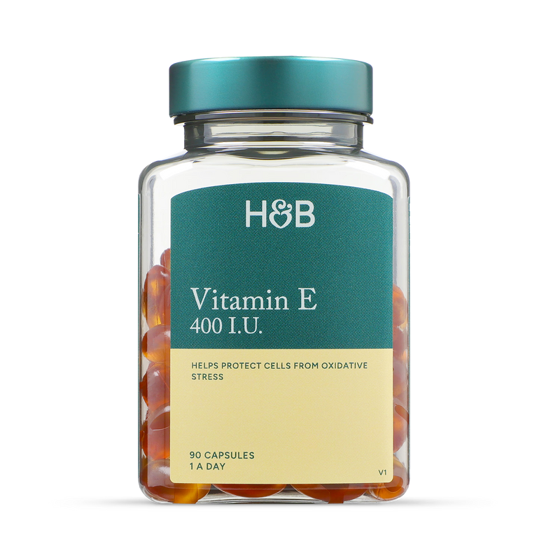 Holland & Barrett Vitamin E 400iu 90 capsules, UK version