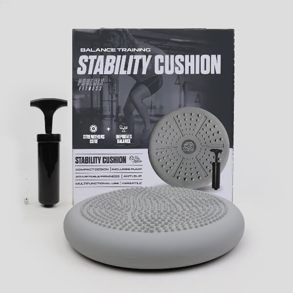 Phoenix Fitness wobble cushion grey - British product