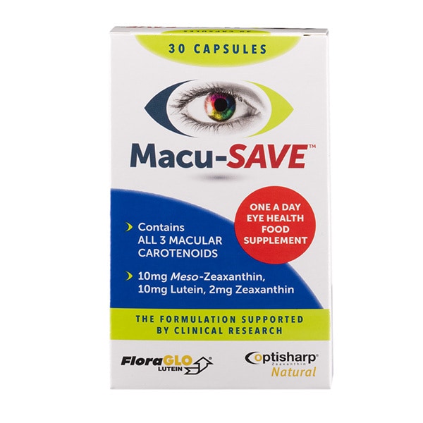 Macu-Save Eye Health Food Supplement 30 Capsules GOODS Superdrug   