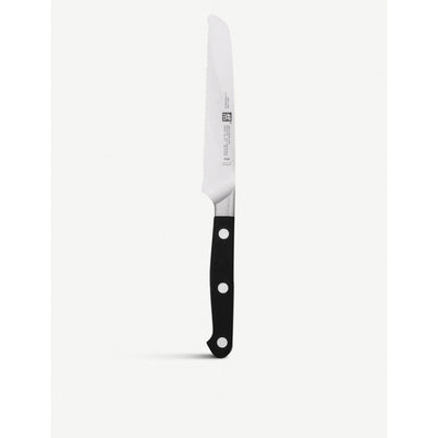 selfridges Zwilling Pro Utility Serrated Knife 13cm- Buy online at McGrocer