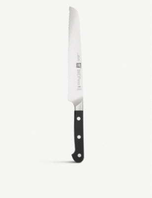 Zwilling Pro bread knife 20cm with triple-riveted handle (British brand)