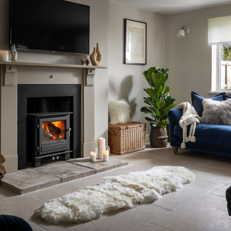 Naturally Sheepskins Long Wool Double Rug 180 x 55 cm
