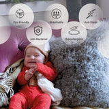 Naturally Sheepskins Mongolian cushion 50x50 cm - British product