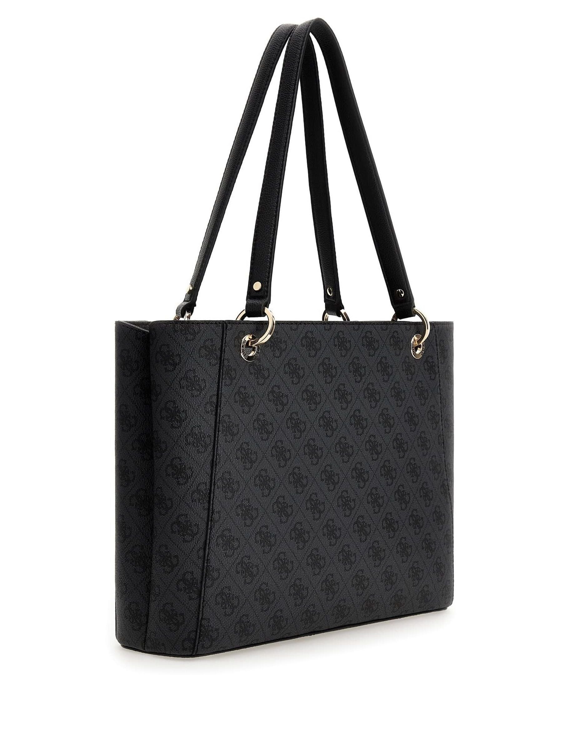 Guess Black Noelle II tote bag, imported from the UK