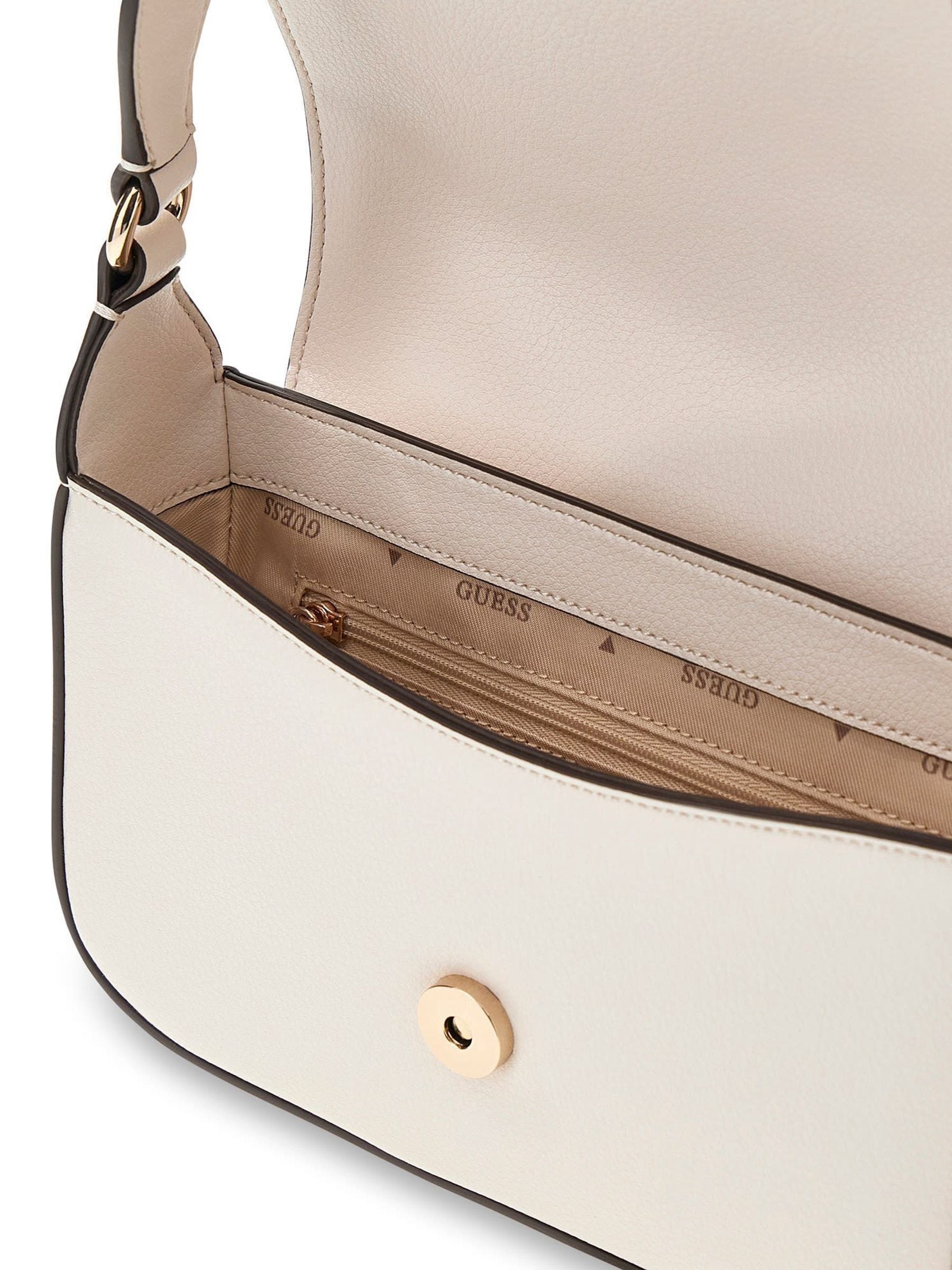 Guess Natural Ruby Flap shoulder bag, UK version
