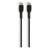 USB-C to USB-C 2m charging cable black, imported from the UK