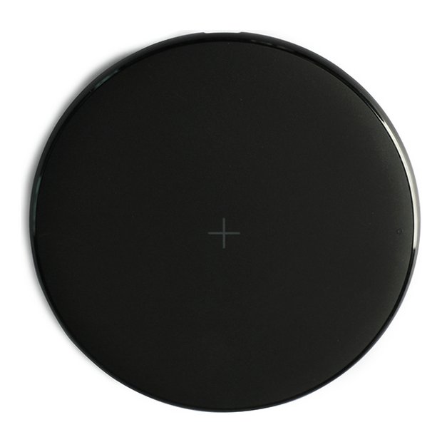 15W wireless charging pad black, imported from the UK