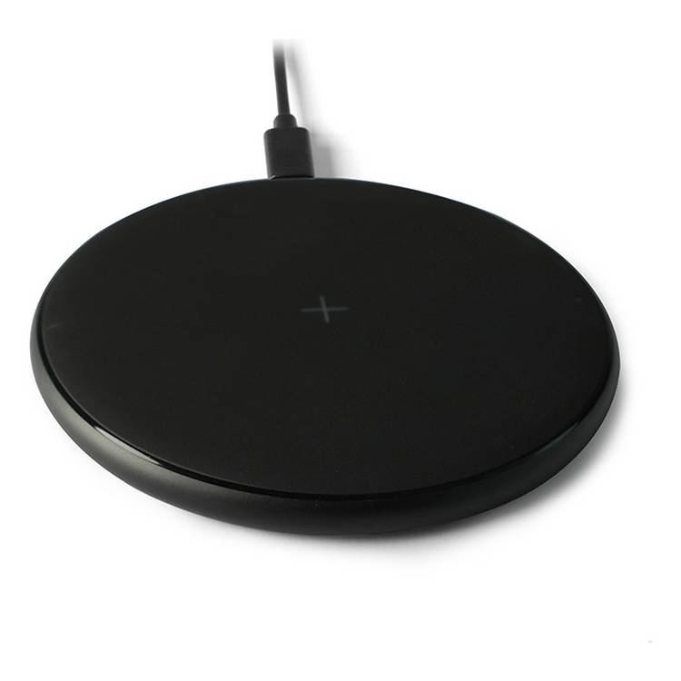 15W wireless charging pad black, imported from the UK