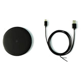 15W wireless charging pad black, imported from the UK
