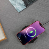 15W wireless charging pad black, imported from the UK