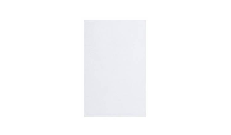 Home Essentials plain bath sheet super white 90x140cm, imported from the UK