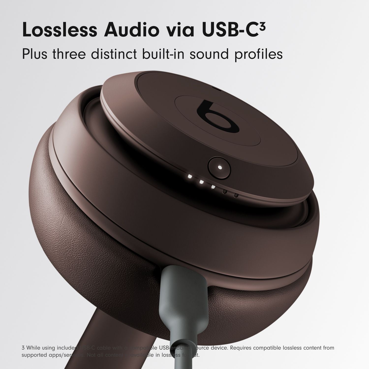 Beats Studio Pro wireless headphones brown, imported from the UK