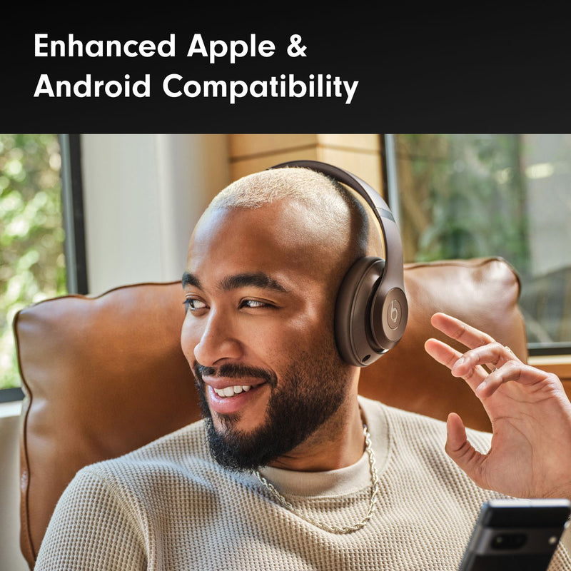Beats Studio Pro wireless headphones brown, imported from the UK
