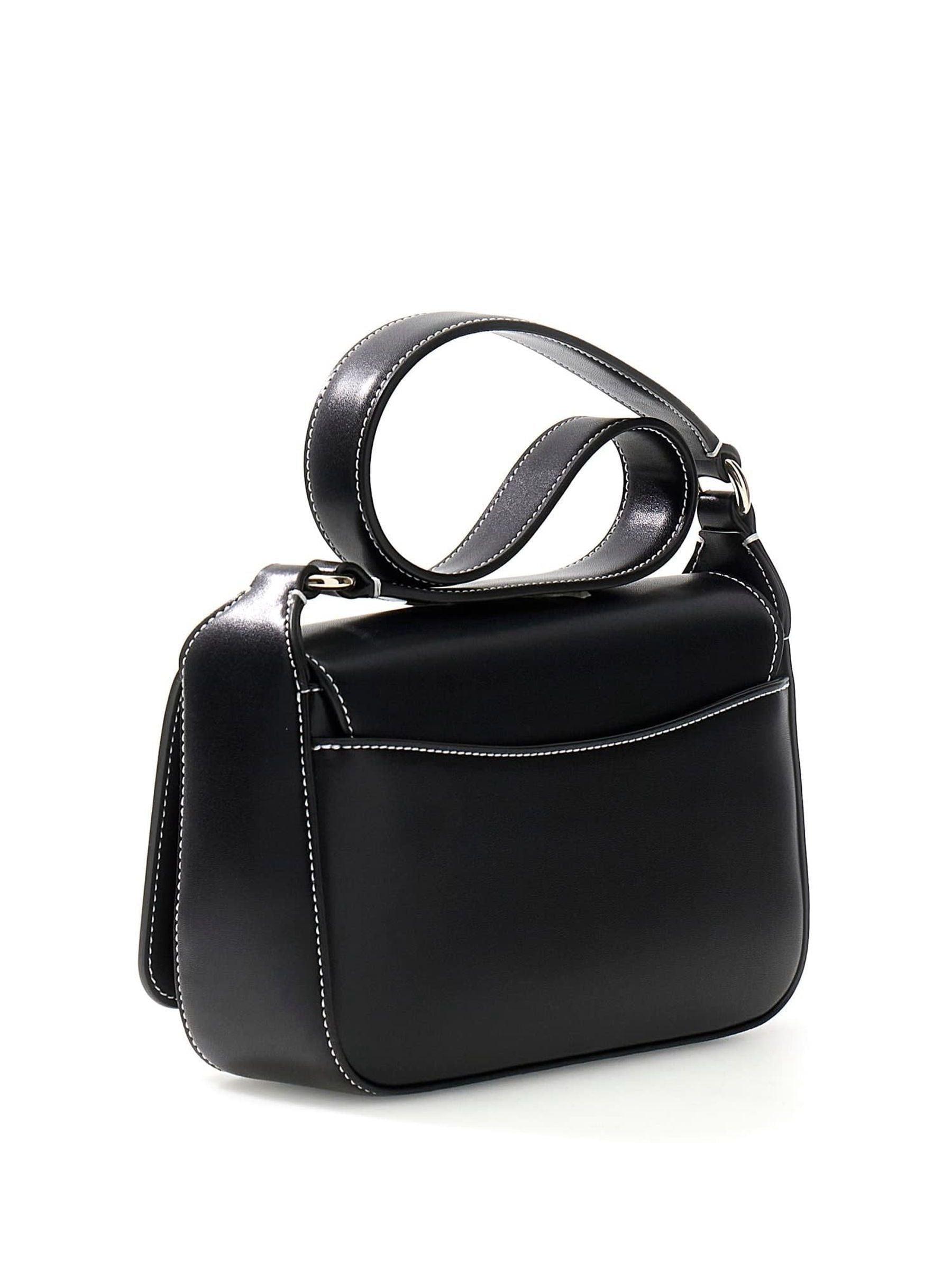 Guess Black Ruby Flap Shoulder Bag, UK version