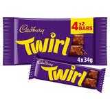 Cadbury Twirl Chocolate Bar Multipack   4 x 34g GOODS M&S   