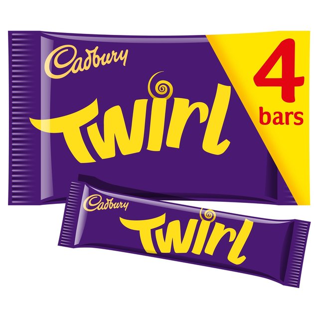 Cadbury Twirl Chocolate Bar Multipack   4 x 34g GOODS M&S   