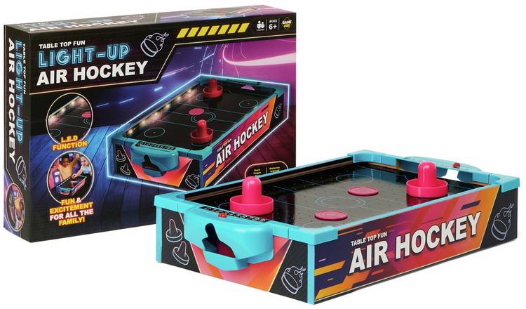 Toymania light up air hockey table, imported from the UK