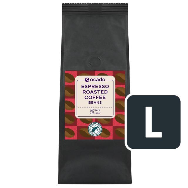 Ocado Espresso Roasted Coffee Beans   1kg