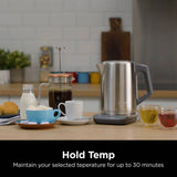 Ninja perfect temperature kettle stainless steel 1.7L, imported from the UK