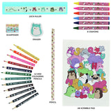Squishmallows large art colouring set 135 pieces (British brand)