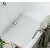 Argos Home rubber bath mat white 70x40cm, imported from the UK