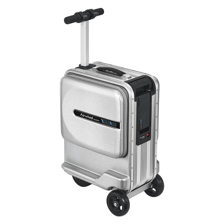 Airwheel electric ride-on hardside case silver, imported from the UK