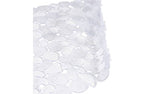 Argos Home clear pebbles bath mat 69x35cm, imported from the UK