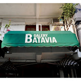 Olympus Dutch canopy with signage 3.5m wide - British product