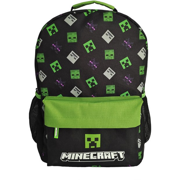 Minecraft backpack black 14.9L (British brand)