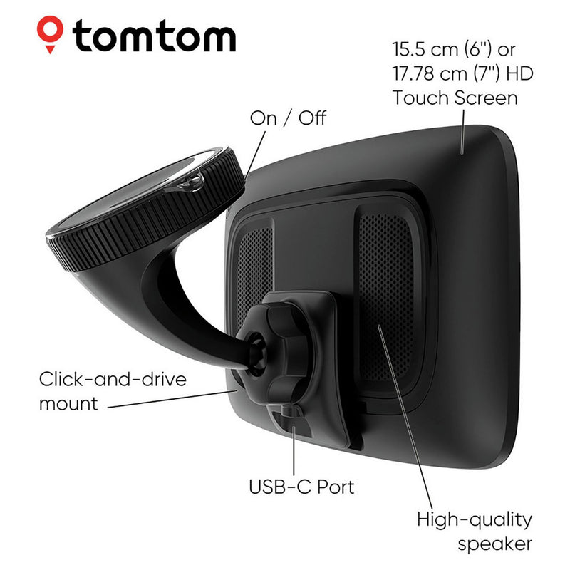 TomTom GO Expert Plus sat nav 6 inch - British product