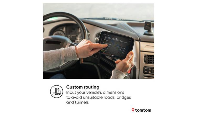 TomTom GO Expert Plus 7-inch HGV sat nav, UK version
