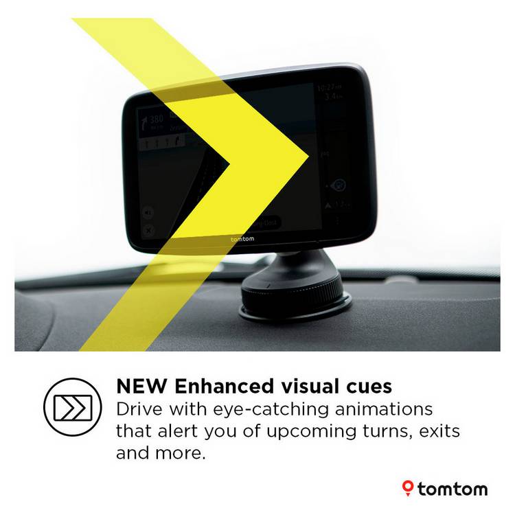 TomTom GO Superior 6 inch car sat nav (British brand)