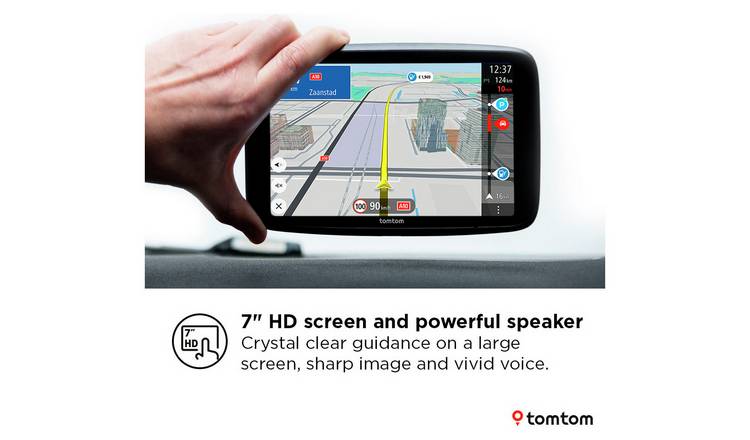 TomTom GO Superior 7 inch sat nav HD display - British product