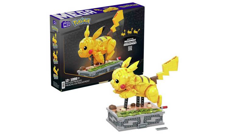 Mega Pokemon Building Set - Motion Pikachu