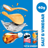 Pringles Salt & Vinegar Crisps Can   40g GOODS M&S   