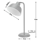Argos Home Benson Metal Table Lamp - Matt Black