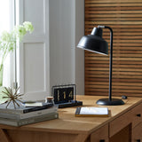 Argos Home Benson Metal Table Lamp - Matt Black