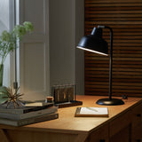 Argos Home Benson Metal Table Lamp - Matt Black