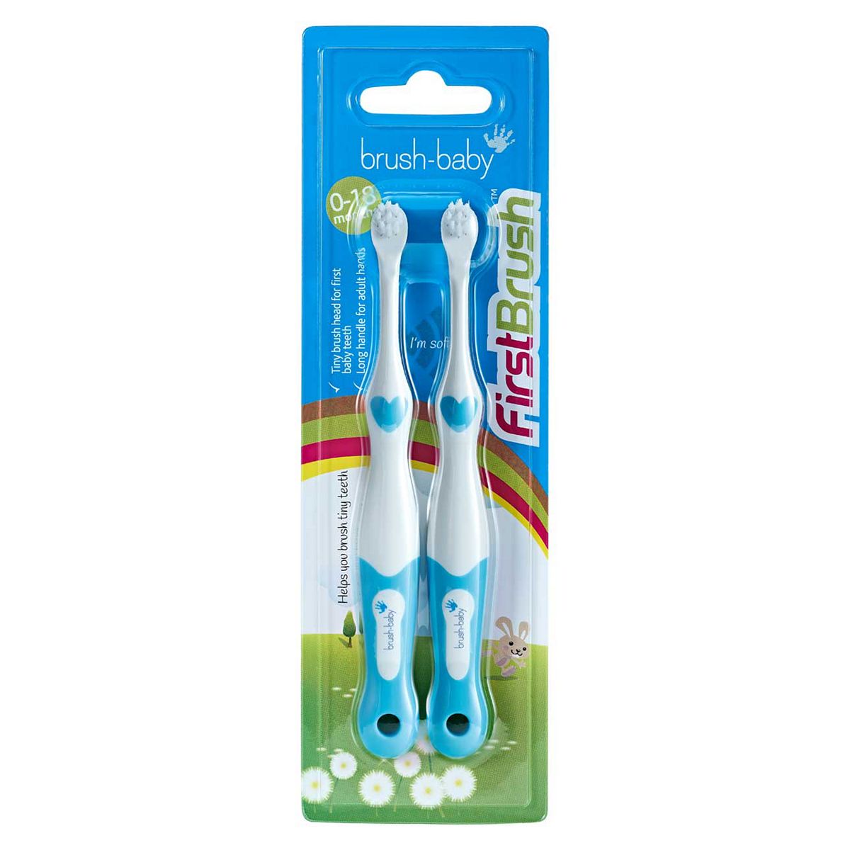 brush-baby First Brush 2 pack Baby Accessories & Cleaning Boots   