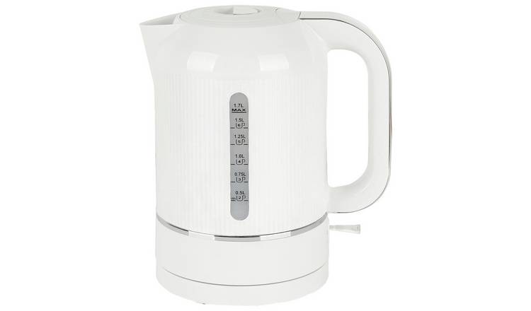 Cookworks white kettle 1.7-litre - British product