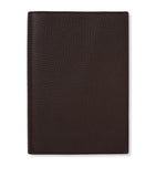 Smythson refillable calfskin notebook with gilt-edged paper, 192 pages (British brand)