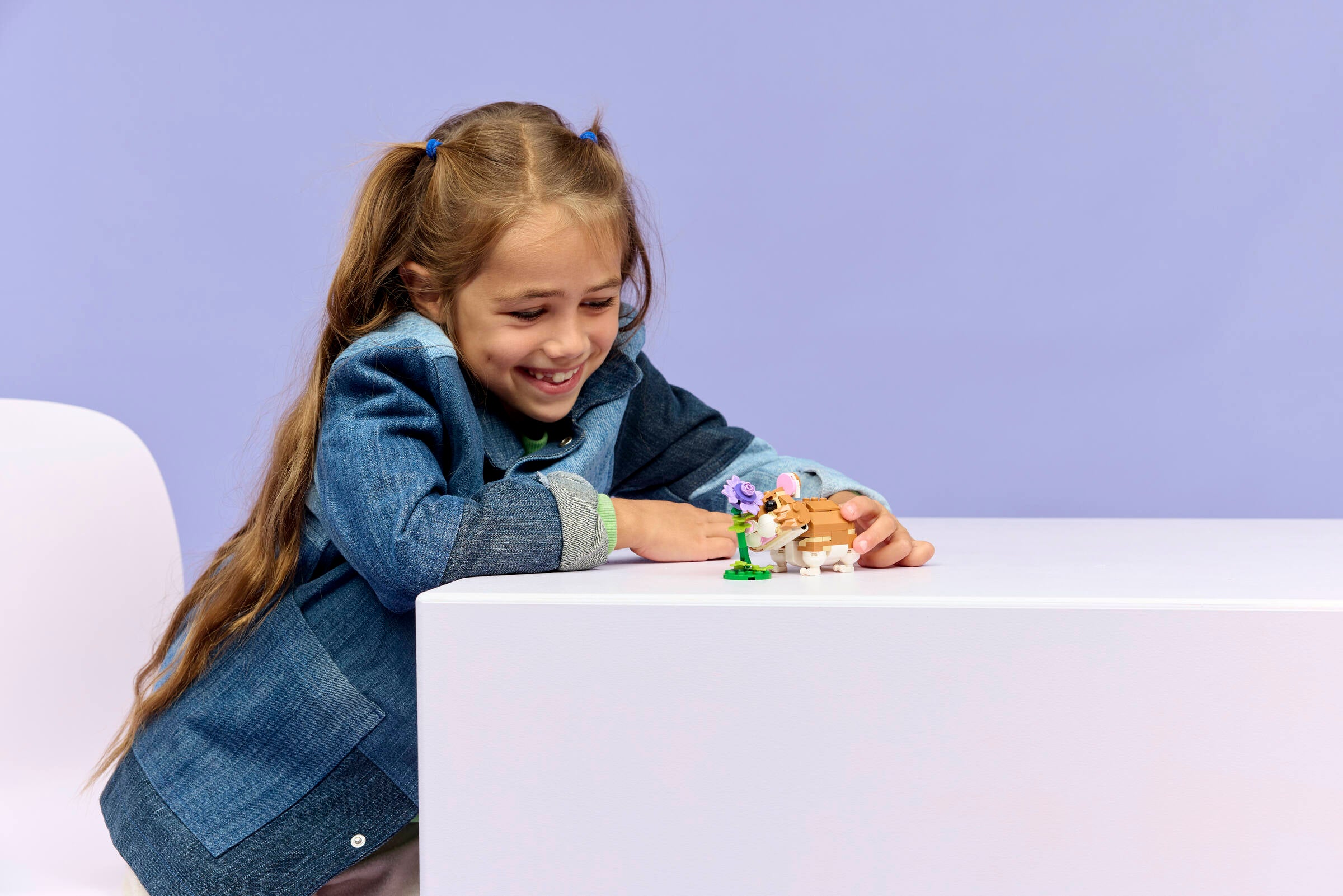 LEGO Creator 3 in 1 Cute Hamster with a Flower building set - British product