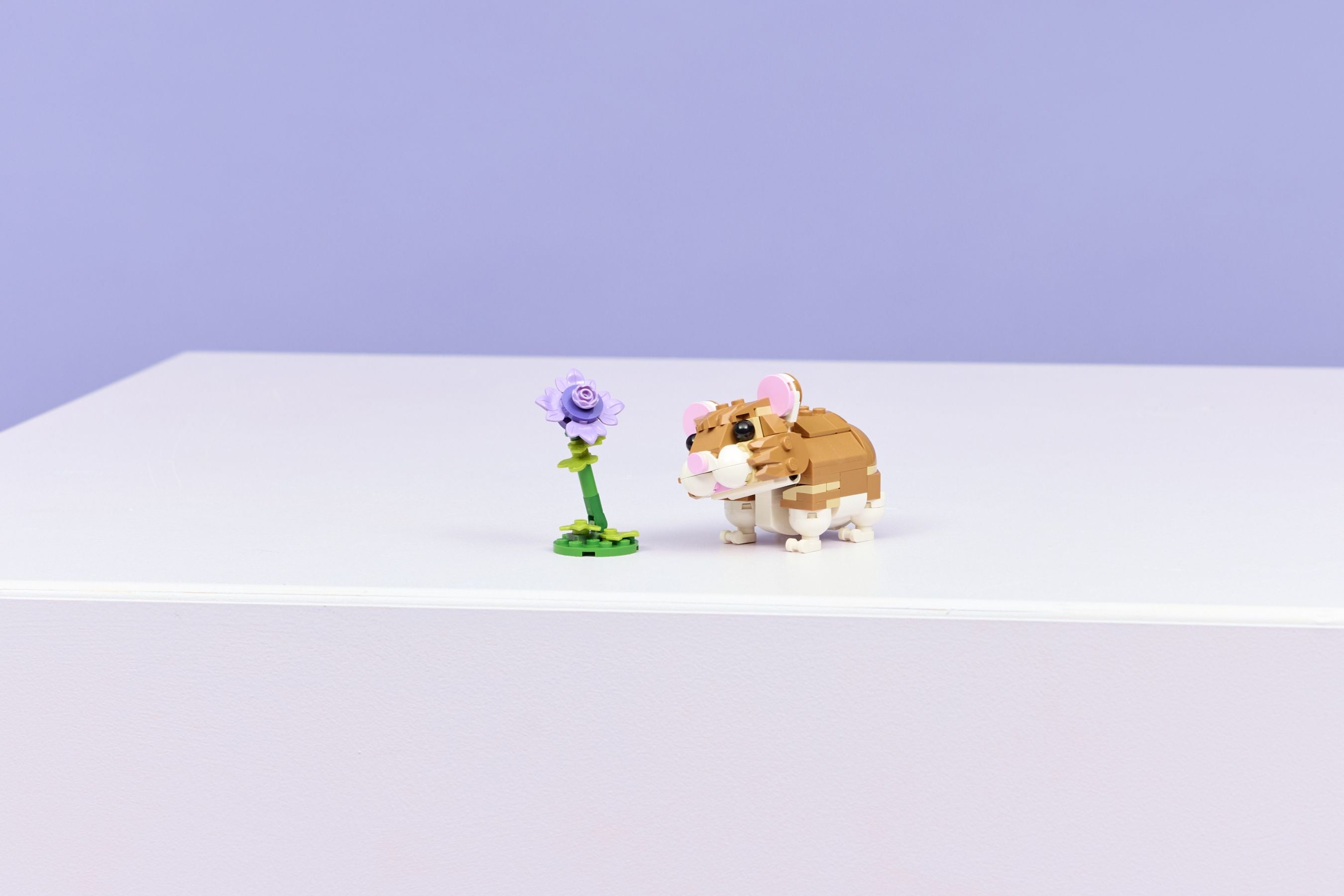 LEGO Creator 3 in 1 Cute Hamster with a Flower building set - British product
